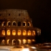 Colesseum at night