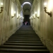 Stairs leading up to the Sistine Chapel