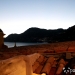 View of Positano @ night